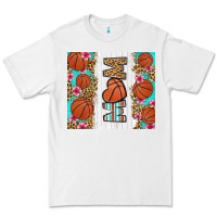 White basketball mom Premium Tee - LillyAllenDesigns