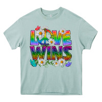 Arona Pride LGBTQ+ Love Wins Heavy Core Tee - BundleAndBundleShop