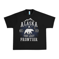 Black Alaska The Last Frontier Urban Heavy Tee - lanVoArt