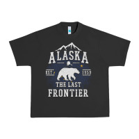 Pigment Black Alaska The Last Frontier Urban Heavy Tee - lanVoArt