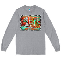 Heather Grey western back to school 1st grade Long Sleeve Tee - Jasminsmagicworld