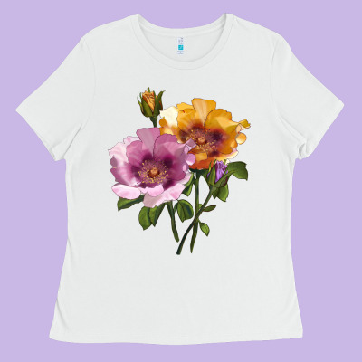 In Your Eyes Rose Ladies Tee Designed By Lillyallendesigns