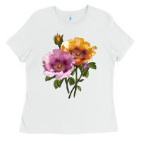 White In Your Eyes Rose Ladies Tee - LillyAllenDesigns