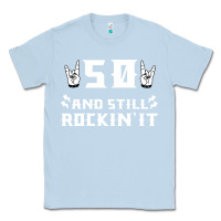 Dusty Blue 50 birthday rock whitw Classic Tee - Bettercallsaul