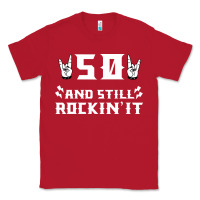Red 50 birthday rock whitw Classic Tee - Bettercallsaul