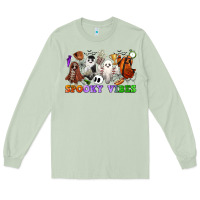 Matcha spooky vibes sports ghosts Long Sleeve Tee - CowGirlArtShop