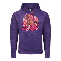 Cloud Purple Cancer high heels Cancer Awareness Vintage Hoodie - HowdyJamesFarm