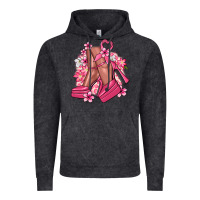 Vintage Black Cancer high heels Cancer Awareness Vintage Hoodie - HowdyJamesFarm