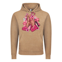 Vintage Coffee Cancer high heels Cancer Awareness Vintage Hoodie - HowdyJamesFarm