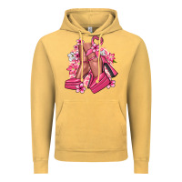 Vintage Mustard Cancer high heels Cancer Awareness Vintage Hoodie - HowdyJamesFarm