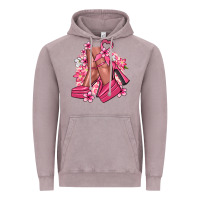 Vintage Zinc Cancer high heels Cancer Awareness Vintage Hoodie - HowdyJamesFarm