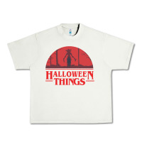 Pistachio Halloween Things Strange Halloween Urban Heavy Tee - lanVoArt