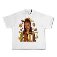 Lunar Rock Just a girl who loves Fall afro woman Urban Heavy Tee - NancyCooperArtShop