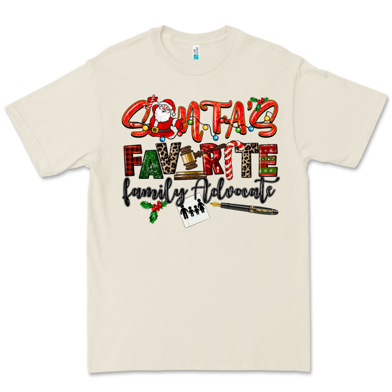 Santa's Favorite Family Advocate Premium Tee by LillyAllenDesigns | Teevron