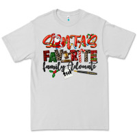 Dove Grey santa's favorite family advocate Premium Tee - LillyAllenDesigns