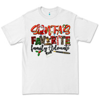 White santa's favorite family advocate Premium Tee - LillyAllenDesigns