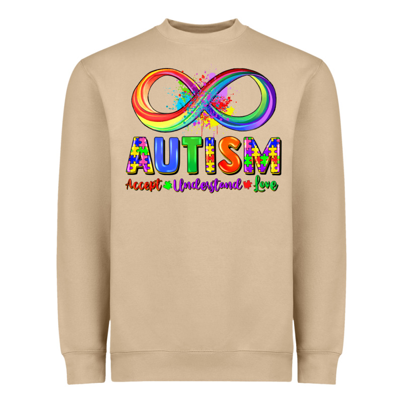 Autism Accept Understand Love Heavyweight Sweatshirt by FaDigitalArtStudio | Teevron