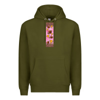 Army Green american football with lightning bolt  pen wrap Premium Hoodie - BundleAndBundleShop