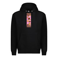 Black american football with lightning bolt  pen wrap Premium Hoodie - BundleAndBundleShop