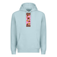 Blue Mist american football with lightning bolt  pen wrap Premium Hoodie - BundleAndBundleShop