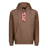 Chestnut american football with lightning bolt  pen wrap Premium Hoodie - BundleAndBundleShop