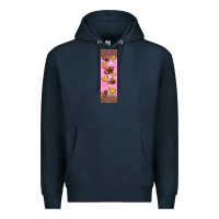 Navy american football with lightning bolt  pen wrap Premium Hoodie - BundleAndBundleShop