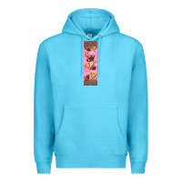 Ocean Blue american football with lightning bolt  pen wrap Premium Hoodie - BundleAndBundleShop