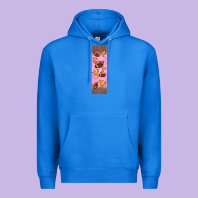 American Football With Lightning Bolt  Pen Wrap Premium Hoodie Designed By Bundleandbundleshop