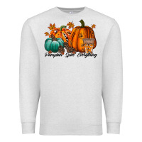 Oatmeal Heather pumpkin spice everthing Premium Sweatshirt - RacoonDesign