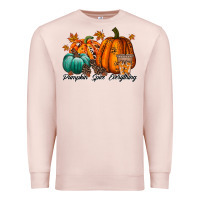 Pale Pink pumpkin spice everthing Premium Sweatshirt - RacoonDesign