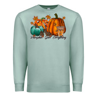 Seafoam pumpkin spice everthing Premium Sweatshirt - RacoonDesign