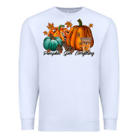 White pumpkin spice everthing Premium Sweatshirt - RacoonDesign