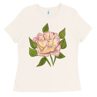Bone Life's Little Pleasures Rose Ladies Tee - LillyAllenDesigns