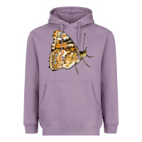 Lavender Painted Lady Butterfly Heavyweight Hoodie - LillyAllenDesigns