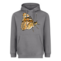 Storm Painted Lady Butterfly Heavyweight Hoodie - LillyAllenDesigns