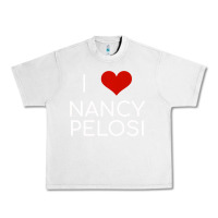 Lunar Rock Limited Edition I Love Nancy Pelosi Heart Madam Speaker Democratic Pol Urban Heavy Tee - lanVoArt