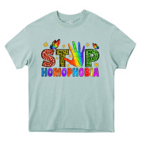 Arona Western Stop Homophobia Heavy Core Tee - BundleAndBundleShop