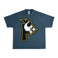 Midnight Navy pittsburgh combined sports shirt and sticker Urban Heavy Tee - lanVoArt