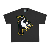 Pigment Black pittsburgh combined sports shirt and sticker Urban Heavy Tee - lanVoArt