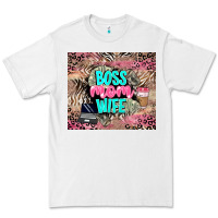 White boss mom wife Premium Tee - LillyAllenDesigns