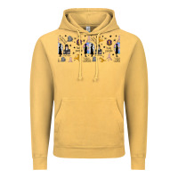 Gothic Girl And Colorful Girl Vintage Hoodie | Teevron