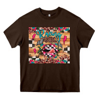 Chocolate Brown racing girl Heavy Core Tee - JahusDesignShop