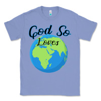 Colony Blue God So Loves Classic Tee - Bettercallsaul