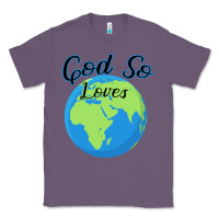 Lavender God So Loves Classic Tee - Bettercallsaul