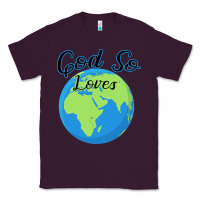 Plum God So Loves Classic Tee - Bettercallsaul