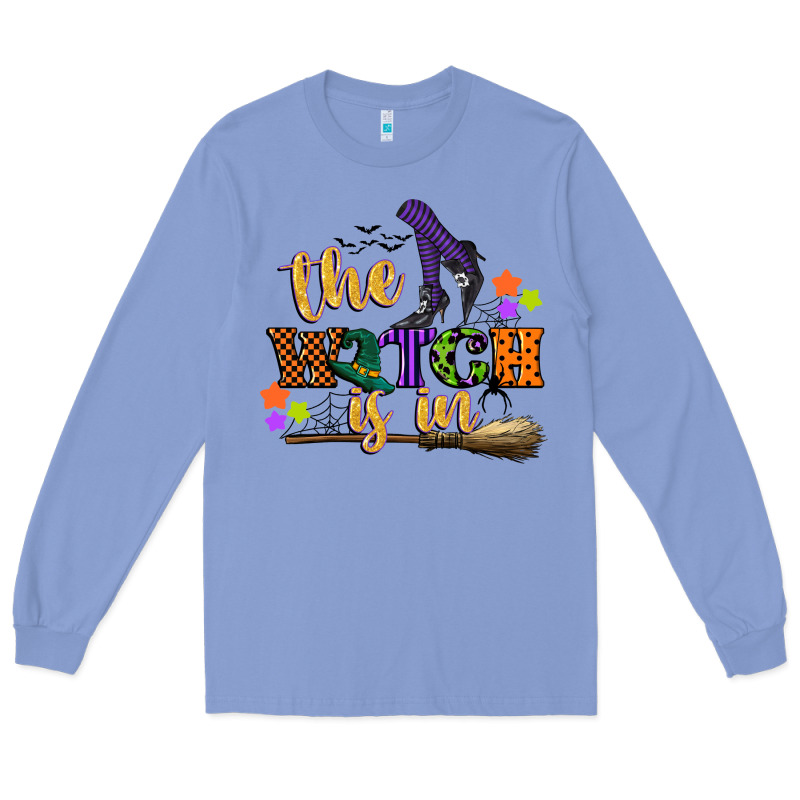 The Witch Is In Long Sleeve Tee by CowGirlArtShop | Teevron