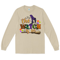 Mushroom the witch is in Long Sleeve Tee - CowGirlArtShop