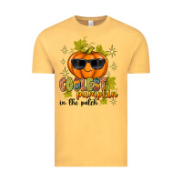 Vintage Mustard Coolest Pumpkin In The Patch Vintage Tee - texasbilliewilder