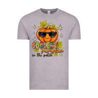Vintage Zinc Coolest Pumpkin In The Patch Vintage Tee - texasbilliewilder