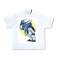 White michael jackson 5 Urban Heavy Tee - lanVoArt